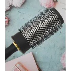 Расческа Брашинг, черная матовая, Ф 45 мм