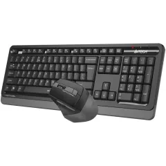 Клавиатура + Мышь A4Tech Fstyler FGS1035Q черный/серый  