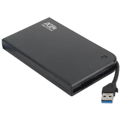 Внешний корпус AgeStar 3UB2A14 SATA II USB3.0 пластик/алюминий черный