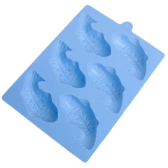 Форма для выпечки силикон Доляна «Золотая рыбка», 24х16,5 см, 6 ячейки (4469434)