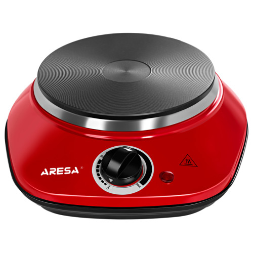 Настольная электроплита ARESA AR-4701 красная (диск 1) (*3)