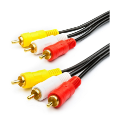 Кабель 3 RCA - 3 RCA 1.5 м GEPLINK AT1003
