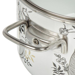 Кастрюля APPETITE Botany, эмаль, индукция, 3 л (1SD185S)(459407)