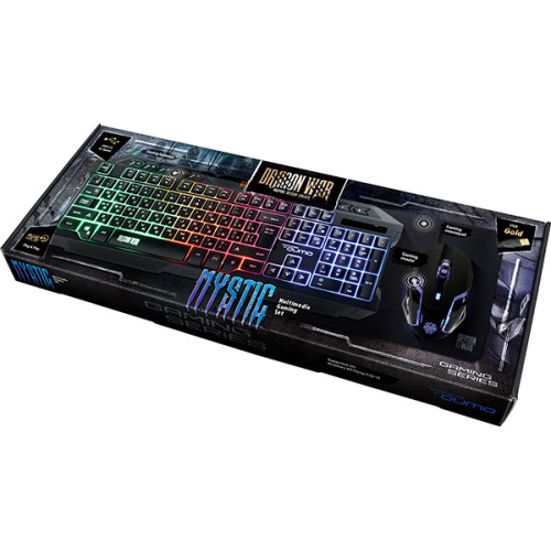 Набор игровой Qumo Mystic черный