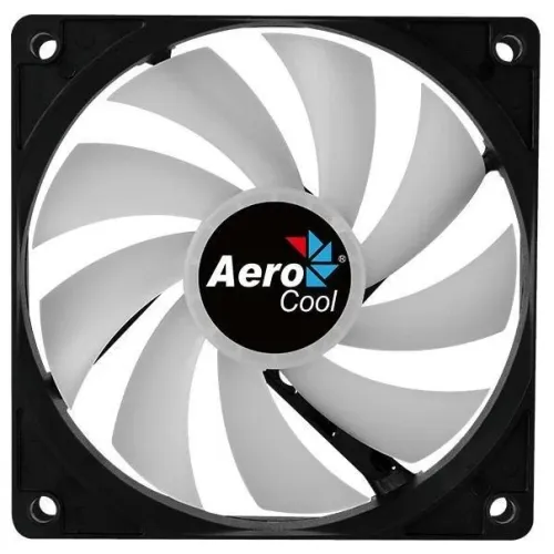Кулер корпус 120x120x25 Aerocool Frost 12, 120x120 4-pin 18-28dB 160gr LED Ret FROST