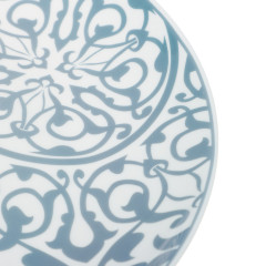 Тарелка стекло опал. BY COLLECTION Параисо, обеденная, 24 см, 21060 (818-519)