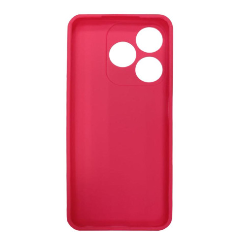 Бампер Tecno Spark 10/10C ZIBELINO Soft Matte фуксия защита камеры