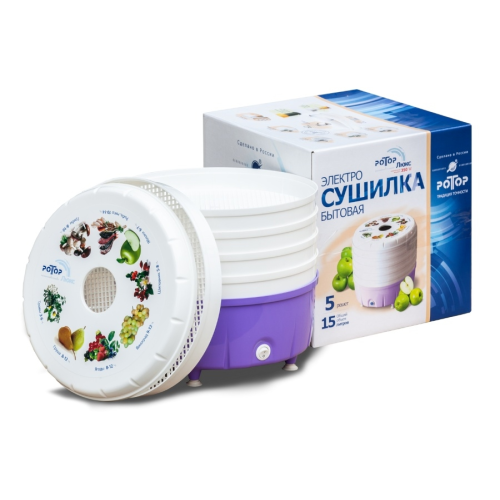 Сушилка для овощей РОТОР Люкс СШ-023 5реш.