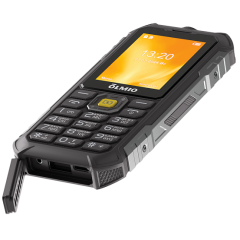 Сотовый телефон Olmio X07 черно-желтый