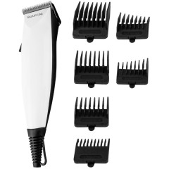 Машинка для стрижки GALAXY LINE GL4106 белая/черная (сеть)