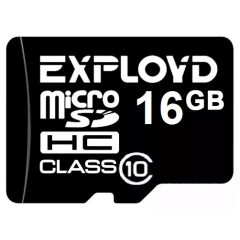 Карта micro-SD 16 GB EXPLOYD Class10