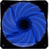 Кулер корпус 120x120x25 Digma DFAN-LED-BLUE 3-pin 4-pin (Molex)23dB 115gr LED Ret