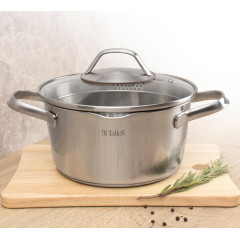 Кастрюля TalleR, нерж., 2,7 л., TR-17358