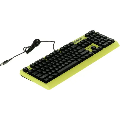 Клавиатура A4Tech Bloody B810RC Punk LED желтый/черный