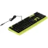 Клавиатура A4Tech Bloody B810RC Punk LED желтый/черный