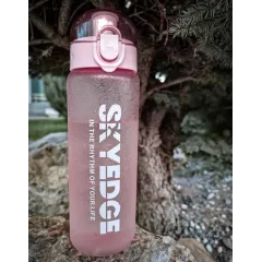 Бутылка для воды спортивная SKYEDGE, розовая, 780 мл.