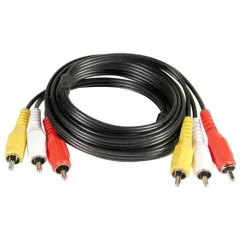 Кабель 3 RCA - 3 RCA 1.5 м GEPLINK AT1003