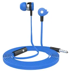 Гарнитура Celebrat D1 синий (1.2м)