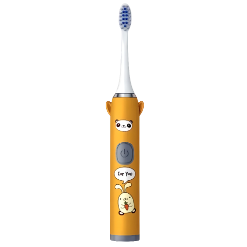 Зубная щетка Smart kids toothbrush, оранжевая (844680936)