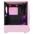 Корпус 1STPLAYER DK-3 ATX LED (DK-3-PK-3G6) розовый