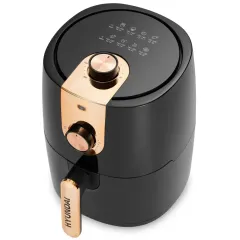 Аэрогриль HYUNDAI HYF-2057, черный/золото