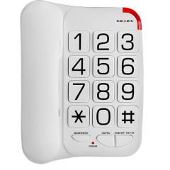 Телефон TEXET TX-201 белый
