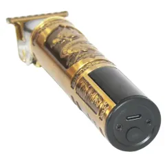 Машинка для стрижки (триммер) Огонь H-787-38, дисплей, дракон, золотой