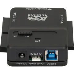 Док станция для HDD AgeStar 3FBCP1 IDE SATA IDE пластик черный 2.5