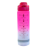 Бутылка для воды спортивная PH BOTTLE, бело-розовая, 1000 мл.