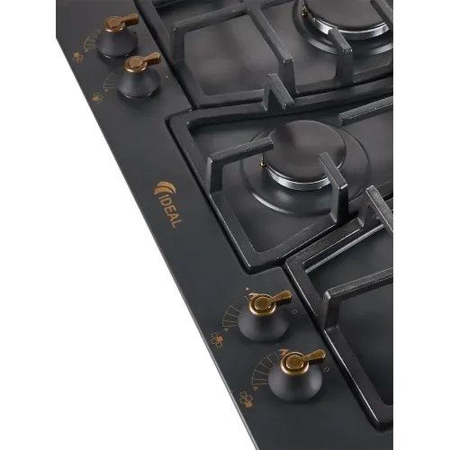 Стол газовый IDEAL 35227N черный (*10)