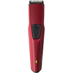 Машинка для стрижки PHILIPS BT1235/18 красный (акб)