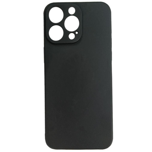 Бампер Apple iPhone 15 Pro Max ZIBELINO Soft Matte черный