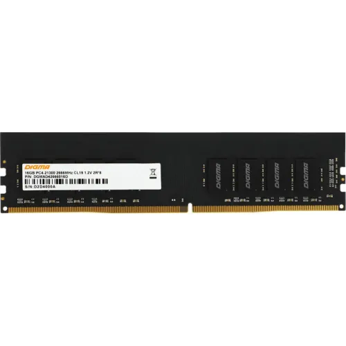 Память DDR4 16384Mb 2666MHz Digma DGMAD42666016D RTL PC4-21300 CL19 DIMM 288-pin 1.2В dual rank RTL