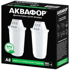 Кассета д/фильтра АКВАФОР А8 (2шт)