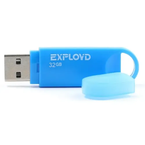 Карта USB2.0 32 GB EXPLOYD 570 синий