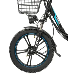 Электровелосипед Minako V8 Pro Черный