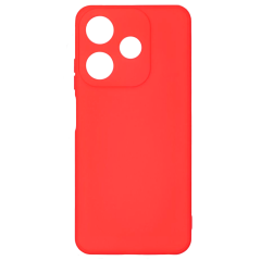 Бампер Tecno Spark 10/10C ZIBELINO Soft Matte красный защита камеры