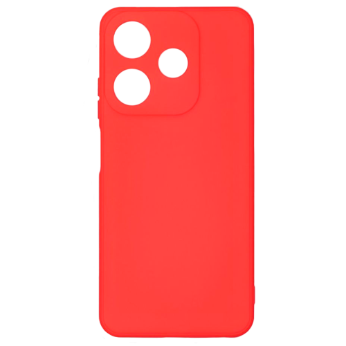 Бампер Tecno Spark 10/10C ZIBELINO Soft Matte красный защита камеры