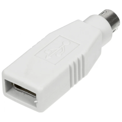 Переходник PS/2 порт - USB устройство USB А socket/MD6m