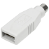 Переходник PS/2 порт - USB устройство USB А socket/MD6m