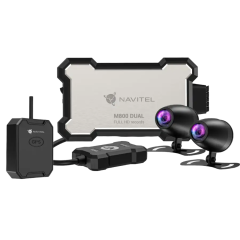 Видеорегистратор Navitel M800 DUAL Moto черный