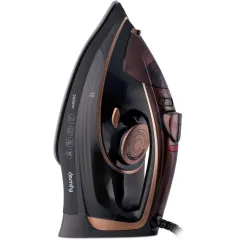 Утюг DOMFY DSC-EI605 черный/ золотистый