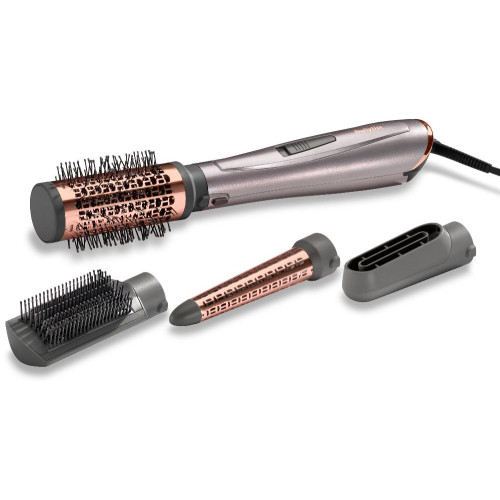 Фен-расческа BABYLISS AS136E серый/розовый