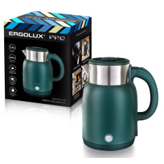 Чайник эл. ERGOLUX ELX-KS13-C05 зеленый PRO