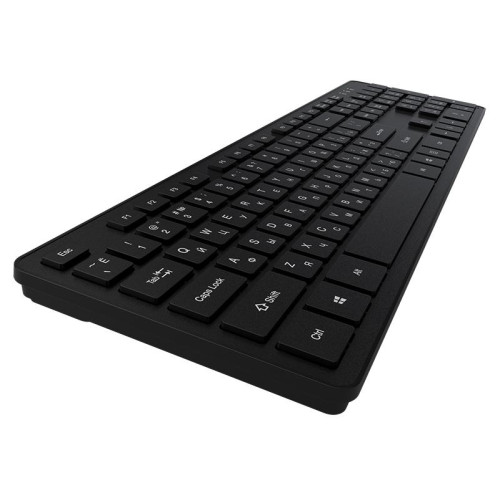 Клавиатура Maxvi KWS-01 Black беспроводная