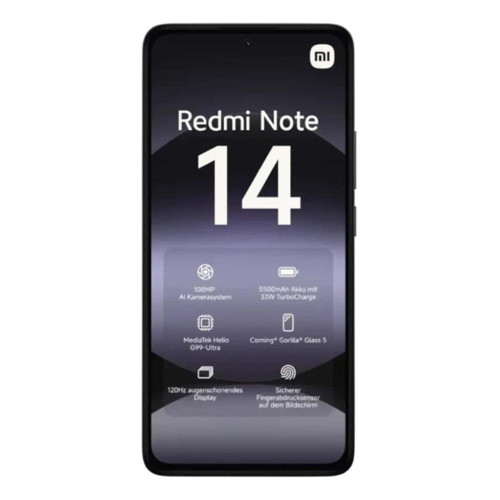 Сотовый телефон Xiaomi REDMI Note 14 6/128Gb Midnight Black