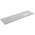 Клавиатура Rapoo E9800M DARK WHITE  белый USB беспроводная BT