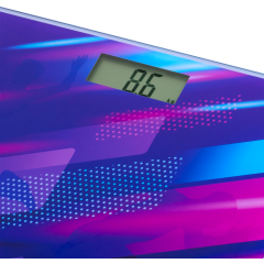 Весы напольные электронные Maunfeld MBS-153G01 фиолетовый