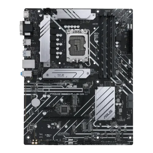 М/П SOC-1700 Asus PRIME B660-PLUS D4 4xDDR4 ATX AC`97 8ch(7.1) 2.5Gg RAID+H