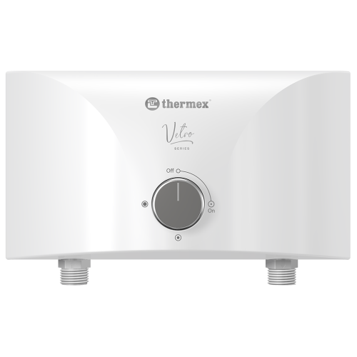 Водонагреватель проточный THERMEX Vetro 5500 combi (душ+кран)